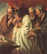 Jacob Jordaens The Four Evangelists France oil painting artist